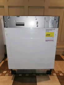 renodlad integrated dishwasher